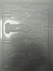 Moule à chocolat - Chaussons de ballet sur bâton - Suçon (S-G05)