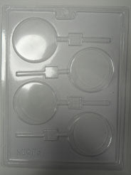 Moule à chocolat - Rond sur bâton - Suçon - (S-G115)