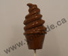 Moule à chocolat - Cornet de crème glacée sur bâton - Suçon (S-G18)