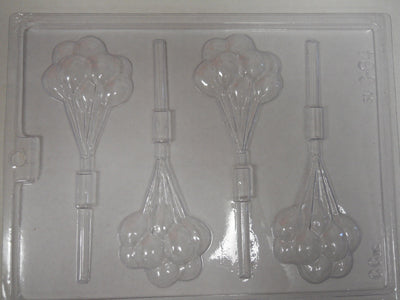 Moule à chocolat - Ballon sur bâton - Suçon (S-G64)