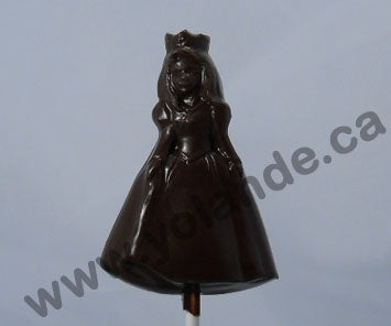 Moule à chocolat - Princesse sur bâton - Suçon (S-G76)