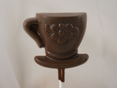 Moule à chocolat - Théière - Tasse - Café sur bâton - Suçon (S-G80)