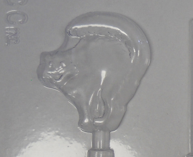 Moule à chocolat Halloween - Citrouille - Sorcière - Chauve-souris - Fantôme - Chat - Suçon (S-H111)