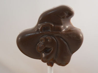Moule à chocolat Halloween - Citrouille - Sorcière - Chauve-souris - Fantôme - Chat - Suçon (S-H111)