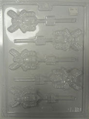 Moule à chocolat Halloween - Araignée sur bâton - Suçon (S-H119)