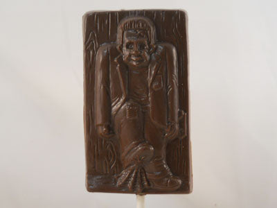 Moule à chocolat Halloween - Frankenstein sur bâton - Suçon (S-H73)
