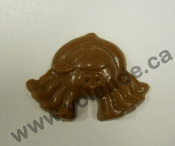 Moule à chocolat Halloween - Araignée -Toile sur bâton - Suçon (S-H86)