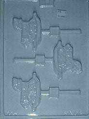 Moule à chocolat Noël - Cheval à bascule suçon (S-N03)