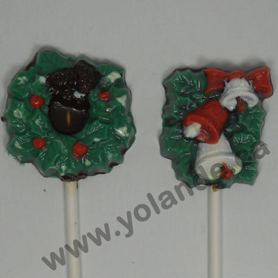 Moule à chocolat Noël - Assortie - Suçon (S-N105)