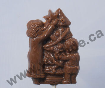 Moule à chocolat Noël - Assortie - Suçon (S-N105)