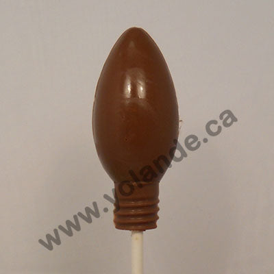 Moule à chocolat Noël - Lumière 3d sur bâton - Suçon (S-N267)