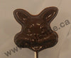 Moule à chocolat de Pâques - Tête de lapin sur bâton - Suçon (S-P04)