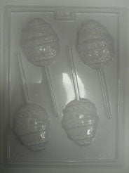 Moule à chocolat de Pâques - Oeuf sur bâton - Suçon (S-P101)