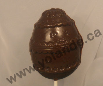 Moule à chocolat de Pâques - Oeuf sur bâton - Suçon (S-P101)