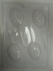 Moule à chocolat de Pâques - Oeuf sur bâton - Suçon (S-P104)