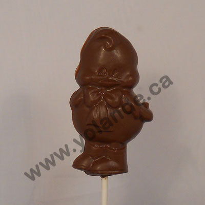Moule à chocolat de Pâques - Poussin sur bâton - Suçon (S-P123)