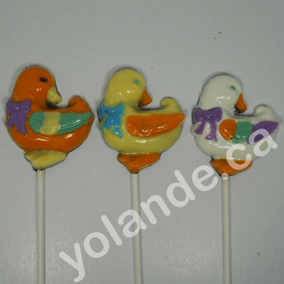 Moule à chocolat de Pâques - Oie sur bâton - Suçon (S-P134)