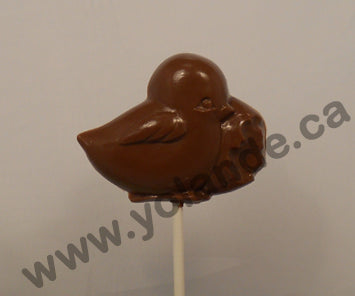 Moule à chocolat de Pâques - Poussin sur bâton - Suçon (S-P136)