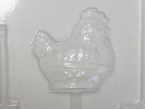 Moule à chocolat de Pâques - Poule sur bâton - Suçon (S-P22)