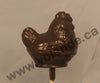 Moule à chocolat de Pâques - Poule sur bâton - Suçon (S-P22)