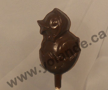 Moule à chocolat de Pâques - Canard sur bâton - Suçon (S-P40)