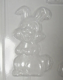 Moule à chocolat de Pâques - Lapin sur bâton - Suçon (S-P52)