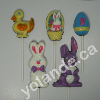 Moule à chocolat de Pâques - Assorties (S-P62)