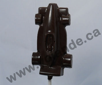 Moule à chocolat Transport - Voiture de course sur bâton - Suçon (S-Q14)