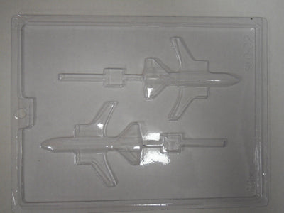 Moule à chocolat Transport - Avion sur bâton - Suçon (S-Q09)