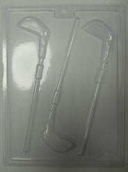 Moule à chocolat - Bâton de golf - Suçon - Sport (S-S10)