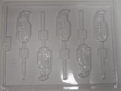 Moule à chocolat - Sac de golf sur bâton - Suçon - Sport (S-S35)