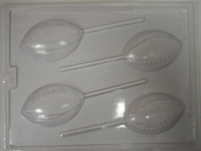 Moule à chocolat Sport - Ballon Football sur bâton - Suçon (S-S38)