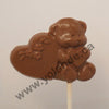 Moule à chocolat St-Valentin - Coeur - hippopotame - ourson - Suçon (S-V120)