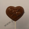 Moule à chocolat St-Valentin - Coeur sur bâton - Suçon (S-V49)