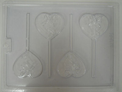 Moule à chocolat St-Valentin - Fée sur bâton (S-V81)