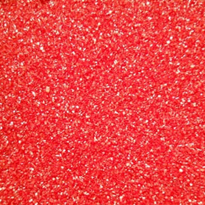 Sucre fin à saupoudrer Rouge, 70 Gr.