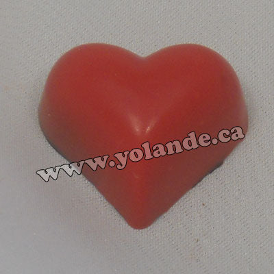 Moule à chocolat St-Valentin - Coeur lisse - Bouchée (B-V46)