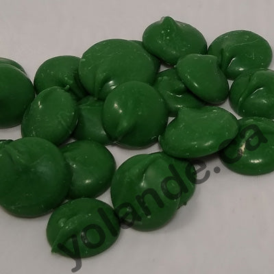 Pastilles de chocolat Composé Merckens vert foncé 80 gr.