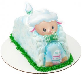 Tête et pattes d'agneau de Pâques (blanc) (26674)