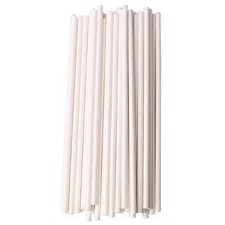 Bâtons en carton Blanc 11 3/4", qté 10