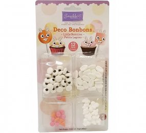 Décoration en bonbon pour Petits lapins ( 12 ens )