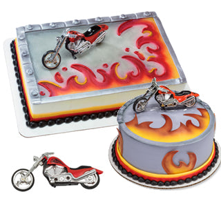 Moto Chopper Rouge Qté 1