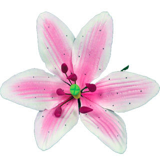 Fleur en pastillage - Stargazer petite - Rose - 3 1/2"